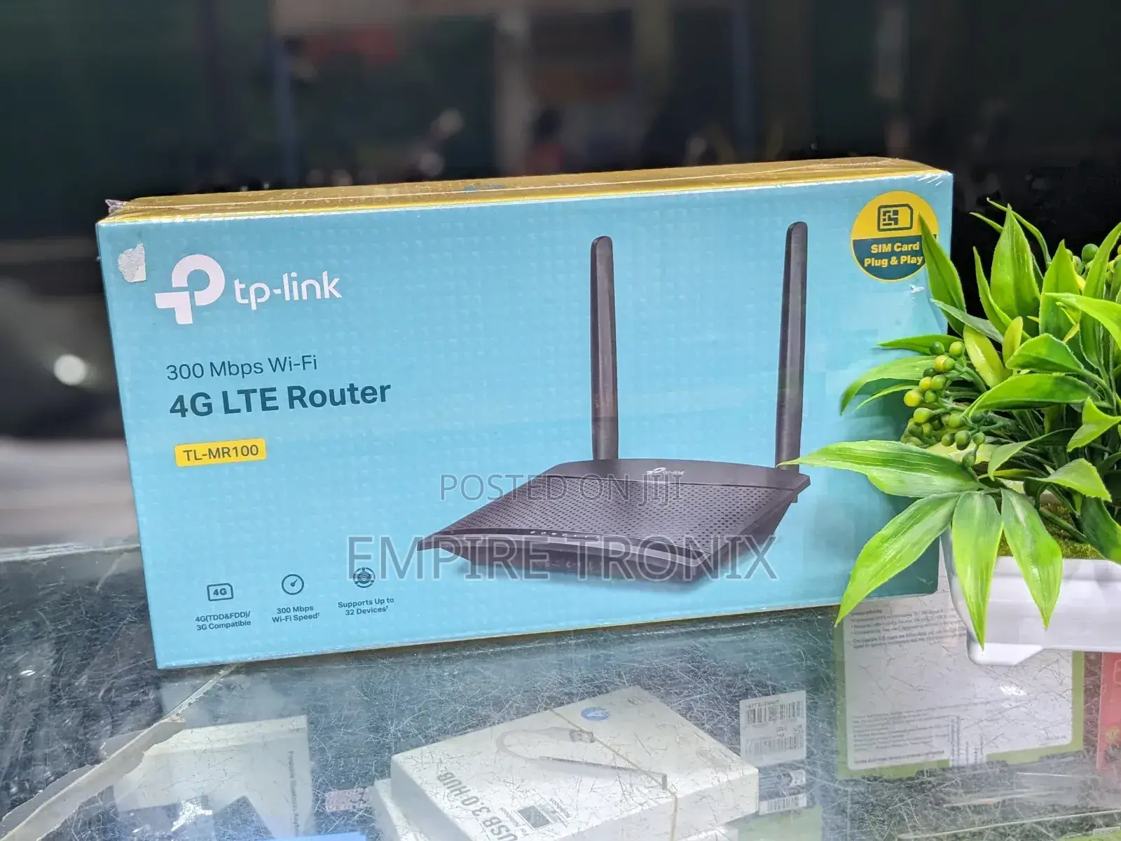 Tp-Link Tl-Mr100 Wireless N 4g Lte Router 300mbps