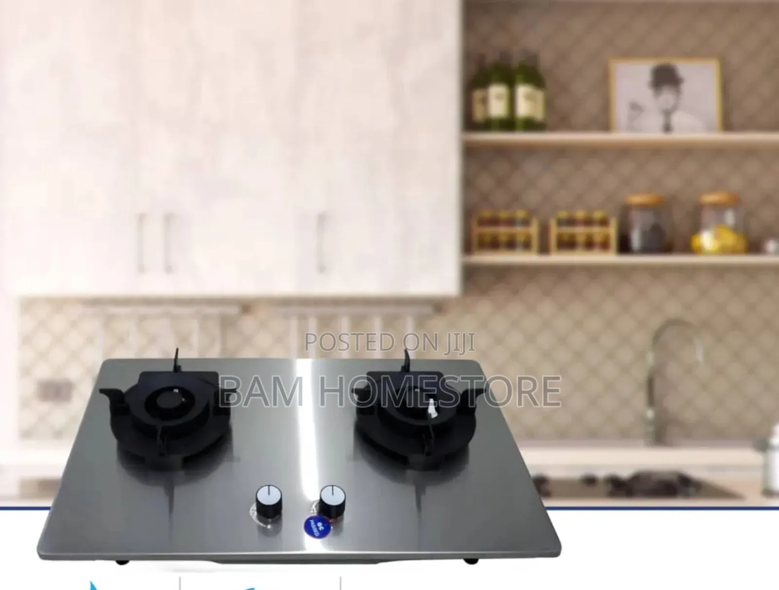 Gas Hob 2 Plates