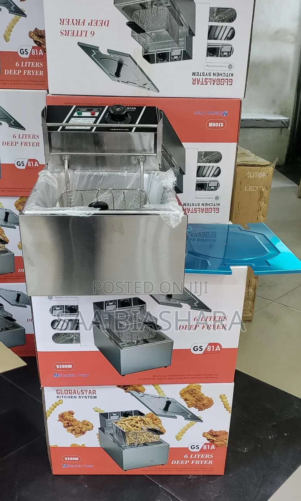 Global Star Deep Fryer 6.0l (Single)