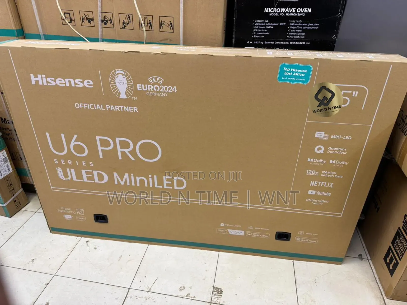 Hisense 75" Uled Smart Tv | 75u6n Pro 2024