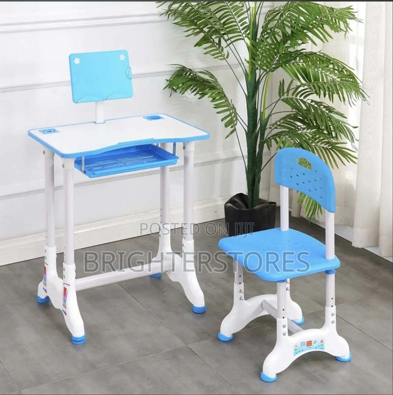 Kid Blue Table for Reading/ Homework