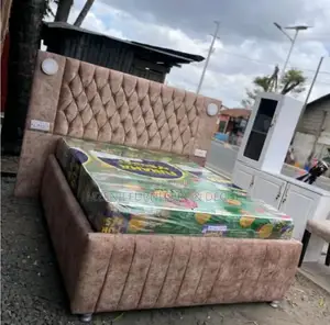 Sofabed With Lamps on Two Sides