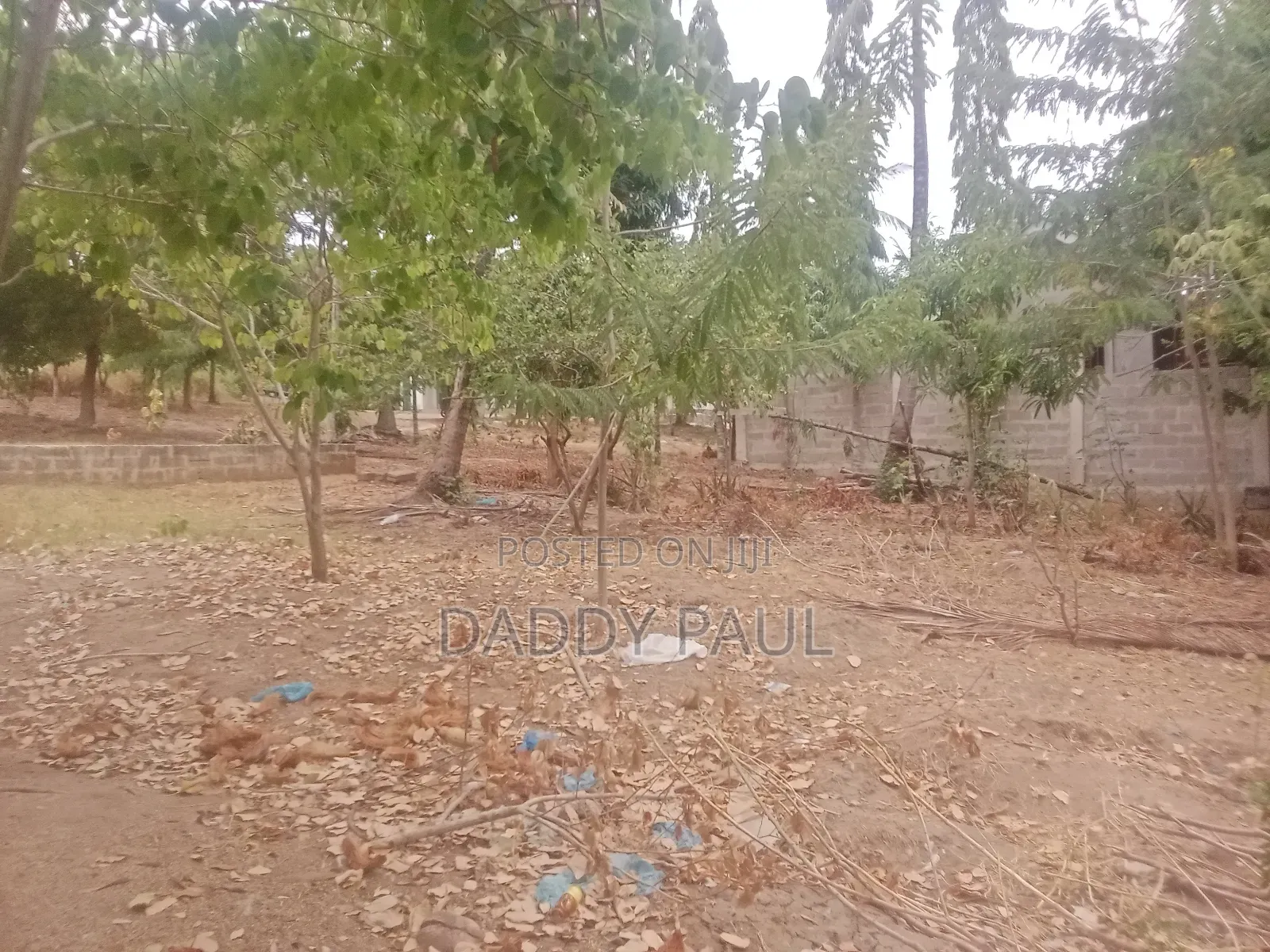 A Plot With a 3 Bedrooms House for Sale