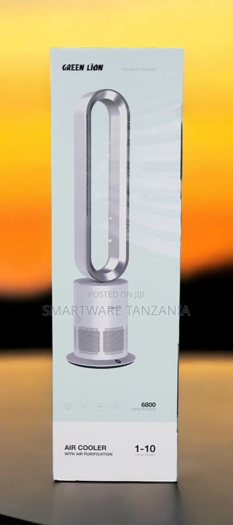 Bladeless Tower Fan,Portable Cooling Fan With Remote Control