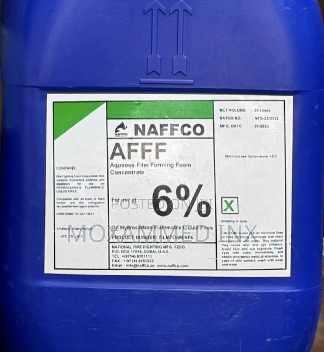 Foam Compound Naffco Og 6%