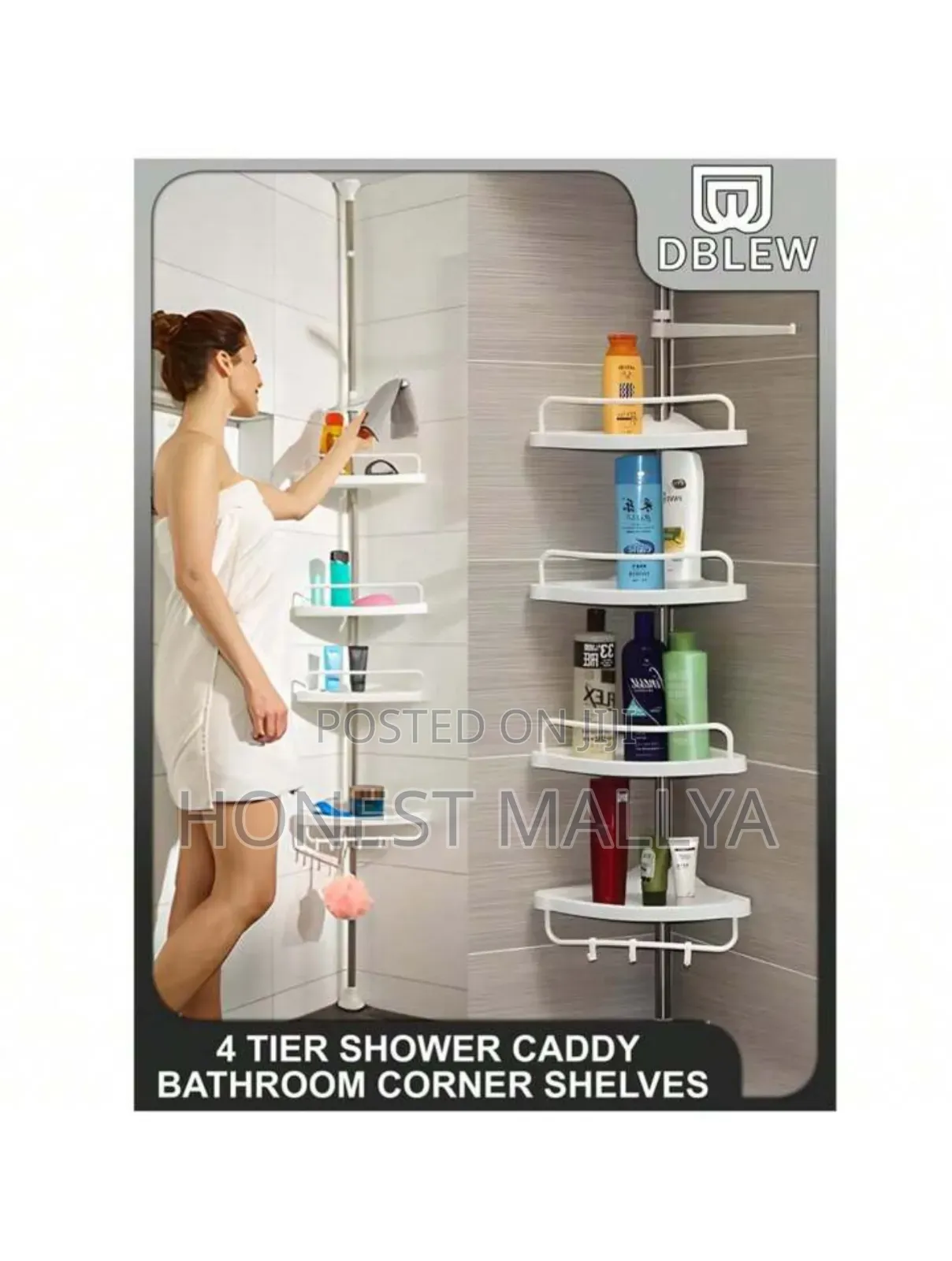 Bathroom Corner Rack