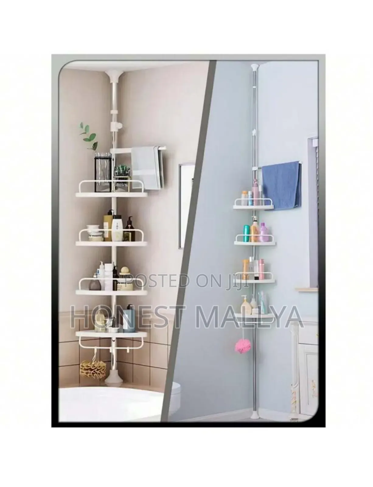 Bathroom Corner Rack