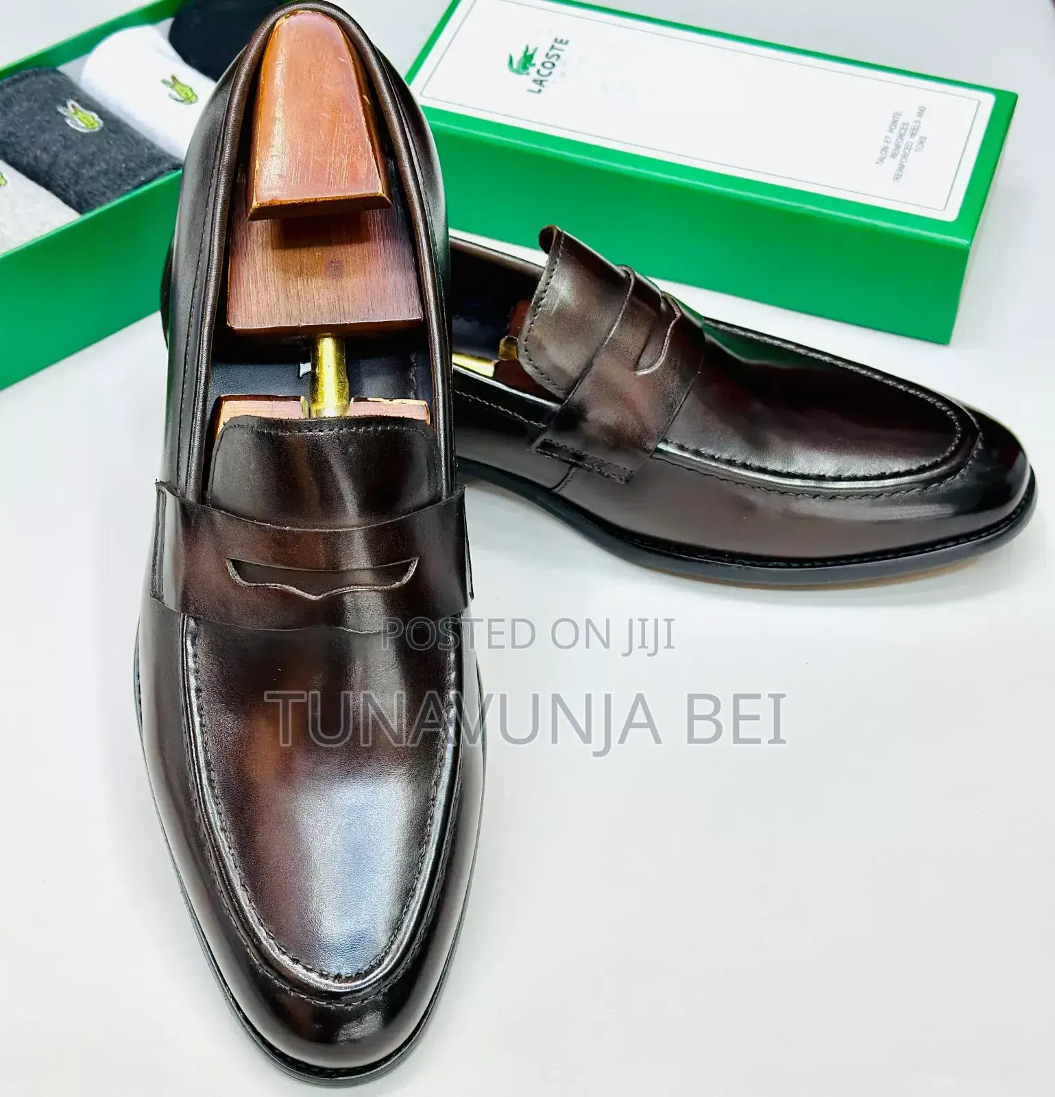 Mocca Lacoste Classic Men Shoes