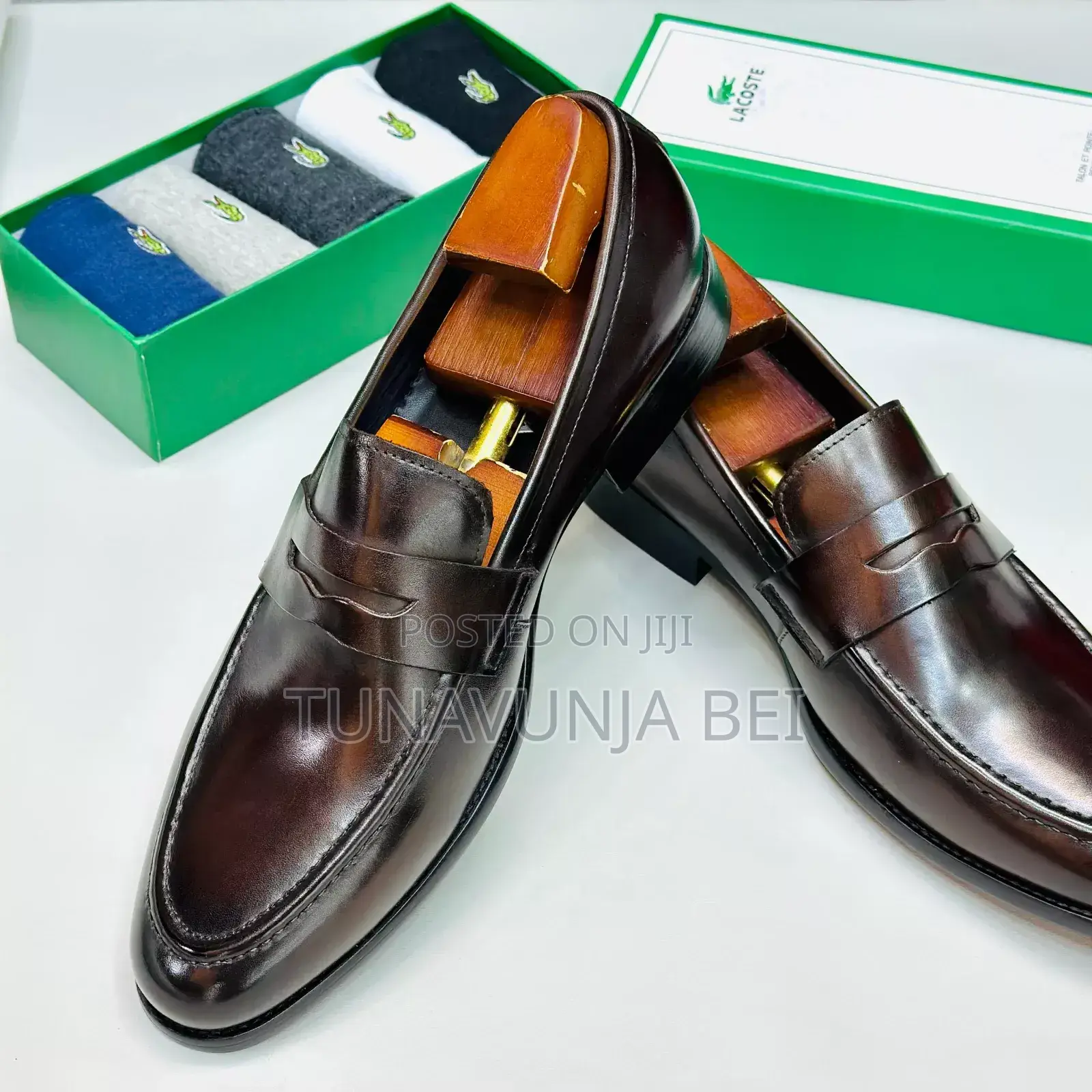 Mocca Lacoste Classic Men Shoes
