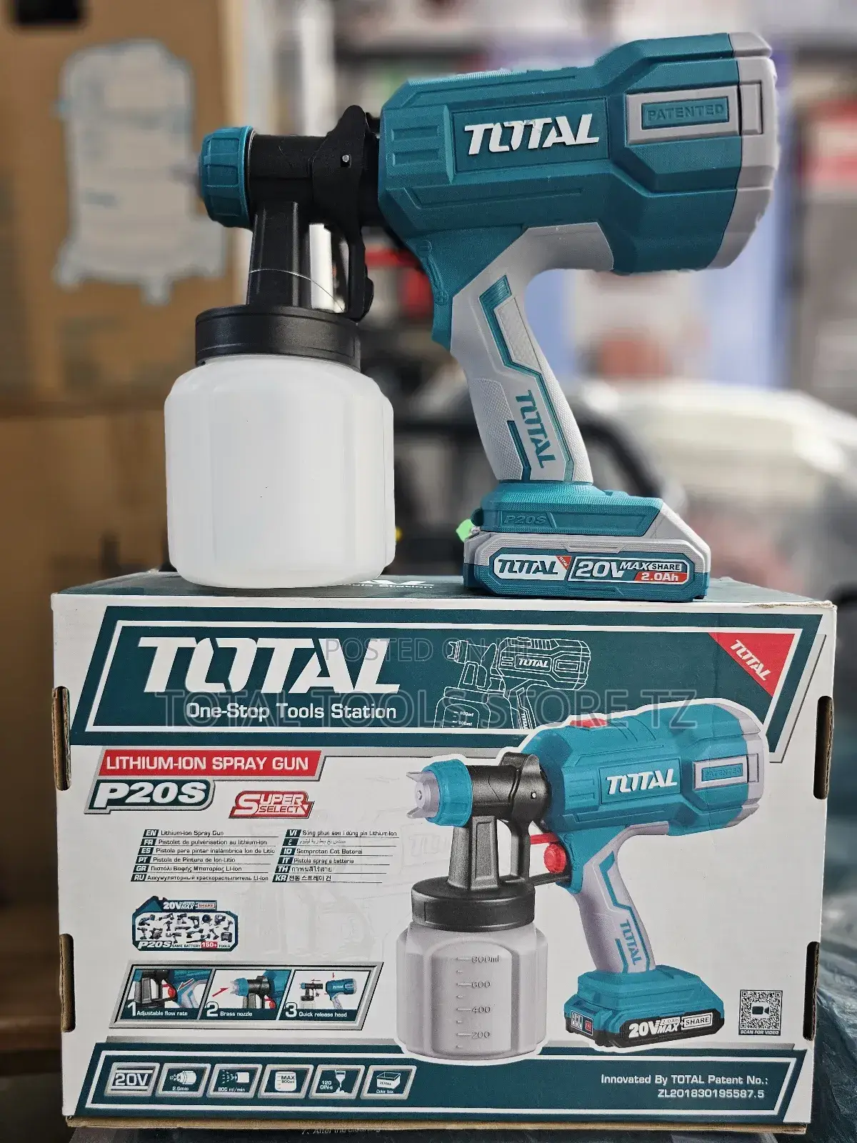 Total Lithium Spray Gun 20v
