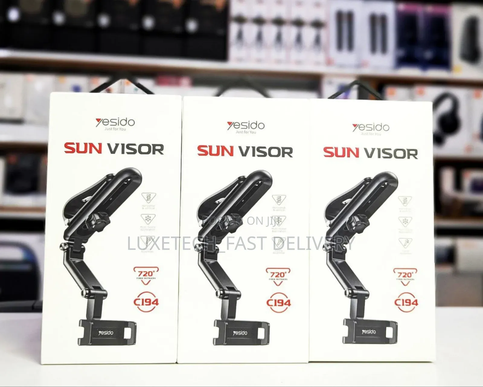Yesido C194 Car Sun Visor Phone Holder