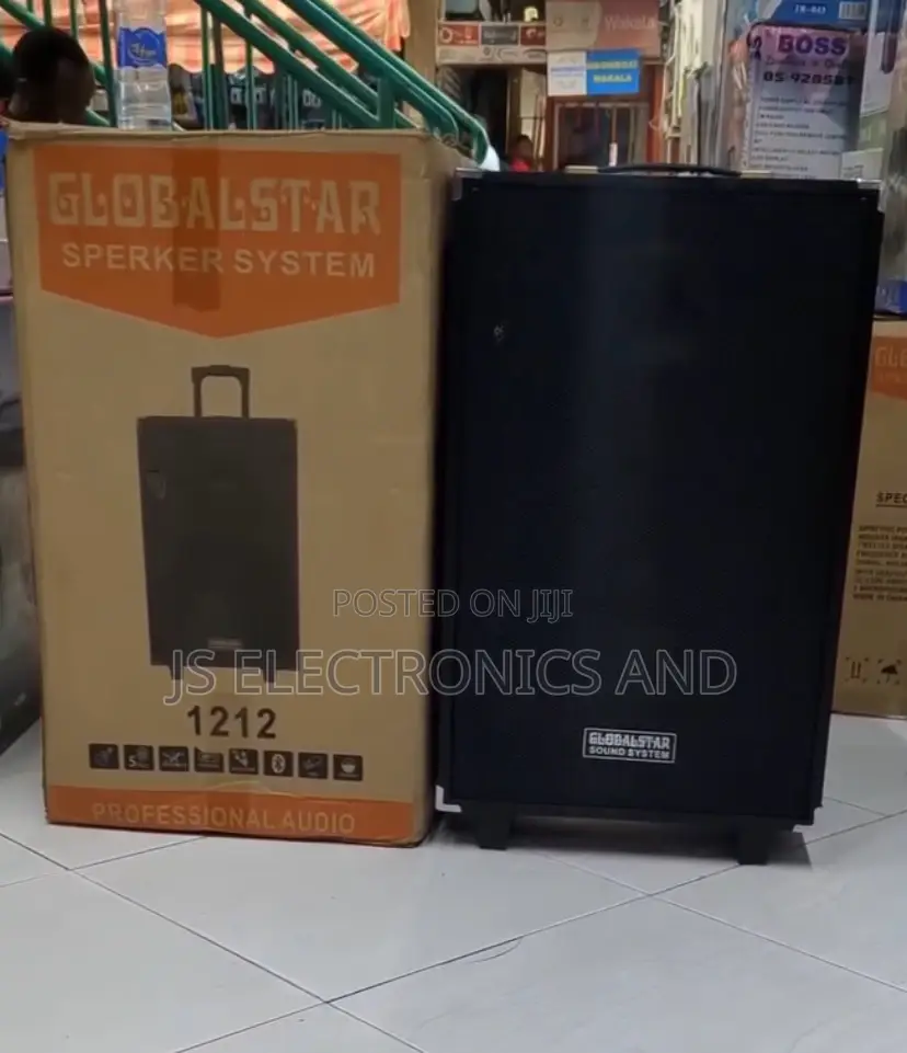 Globalstar Speaker Ya Matangazo Ina Maiki Na Ni Imara Sana