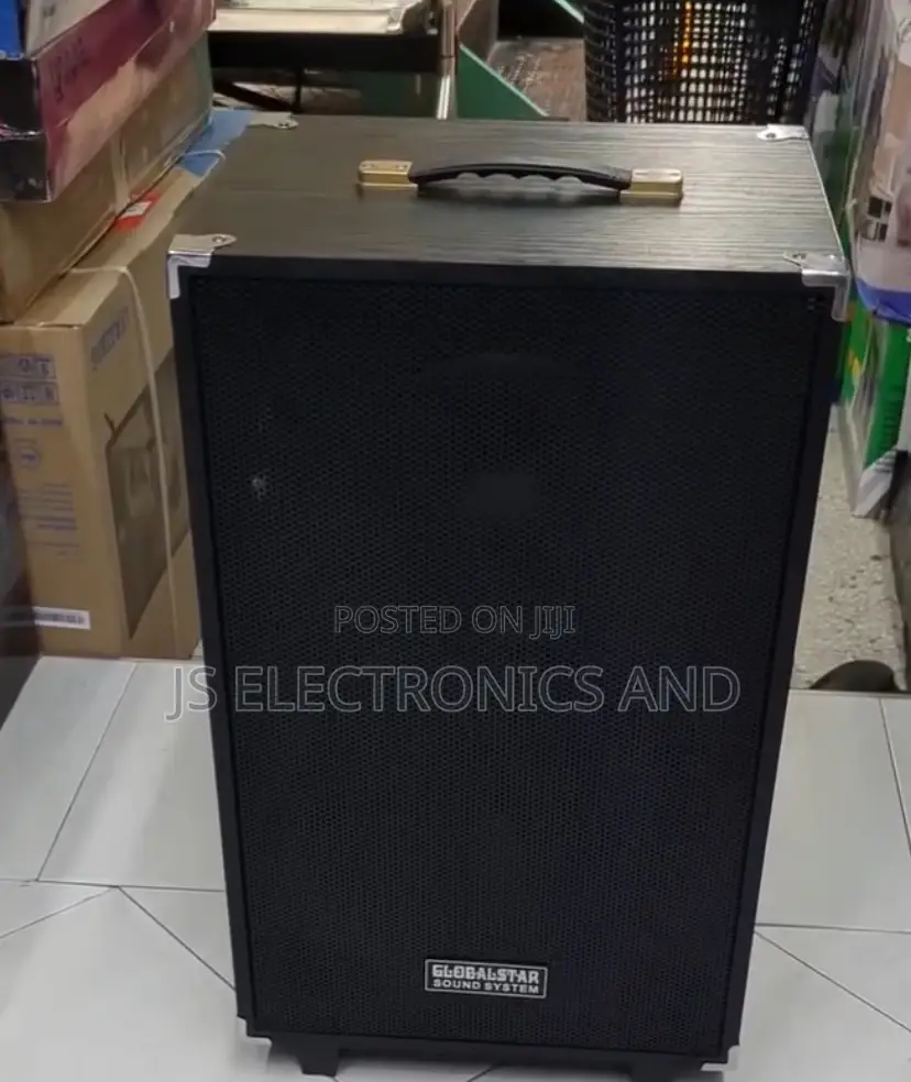 Globalstar Speaker Ya Matangazo Ina Maiki Na Ni Imara Sana