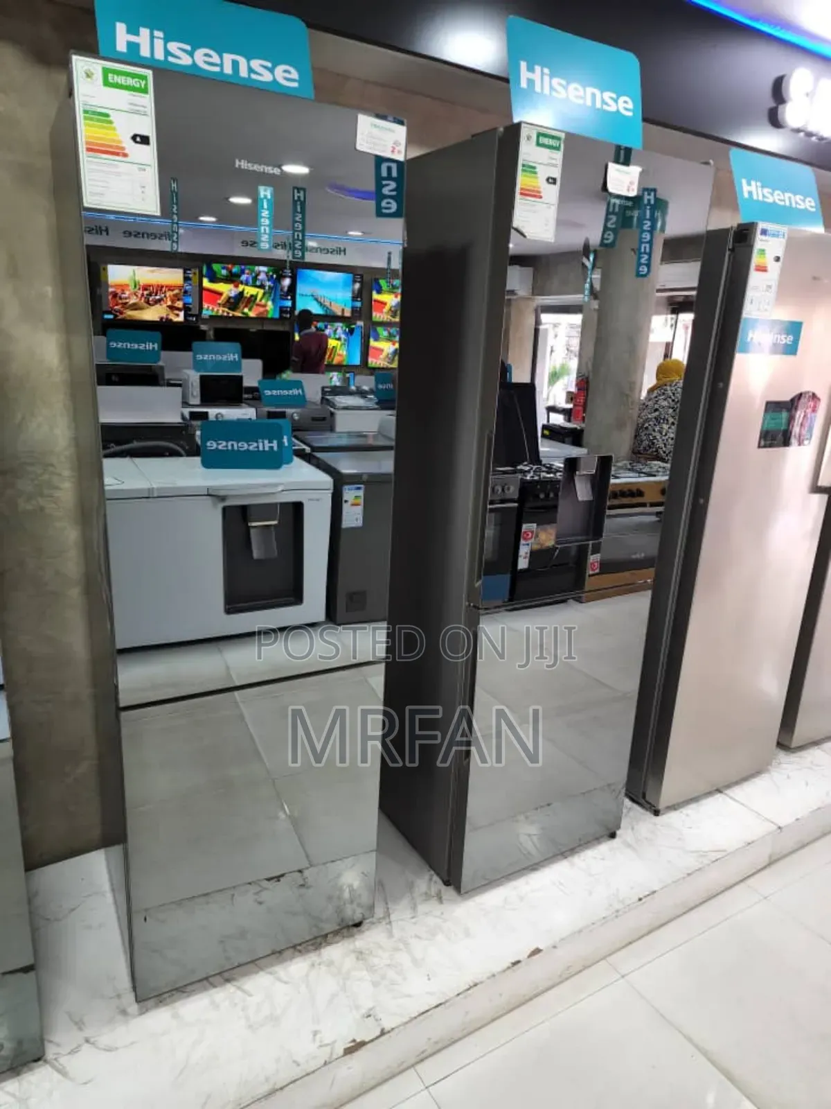 Hisense Refrigerator Friji 263l Front Double Door Fridge