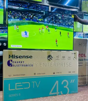 Hisense Tv 43 Inch Led Normal Frameless 
Series 5