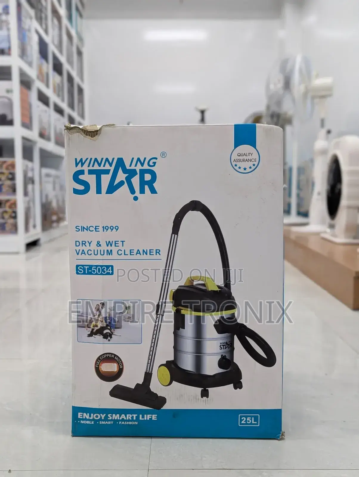 Winning Star St-5034 1600w Wet Dry Vacuum Cleaner