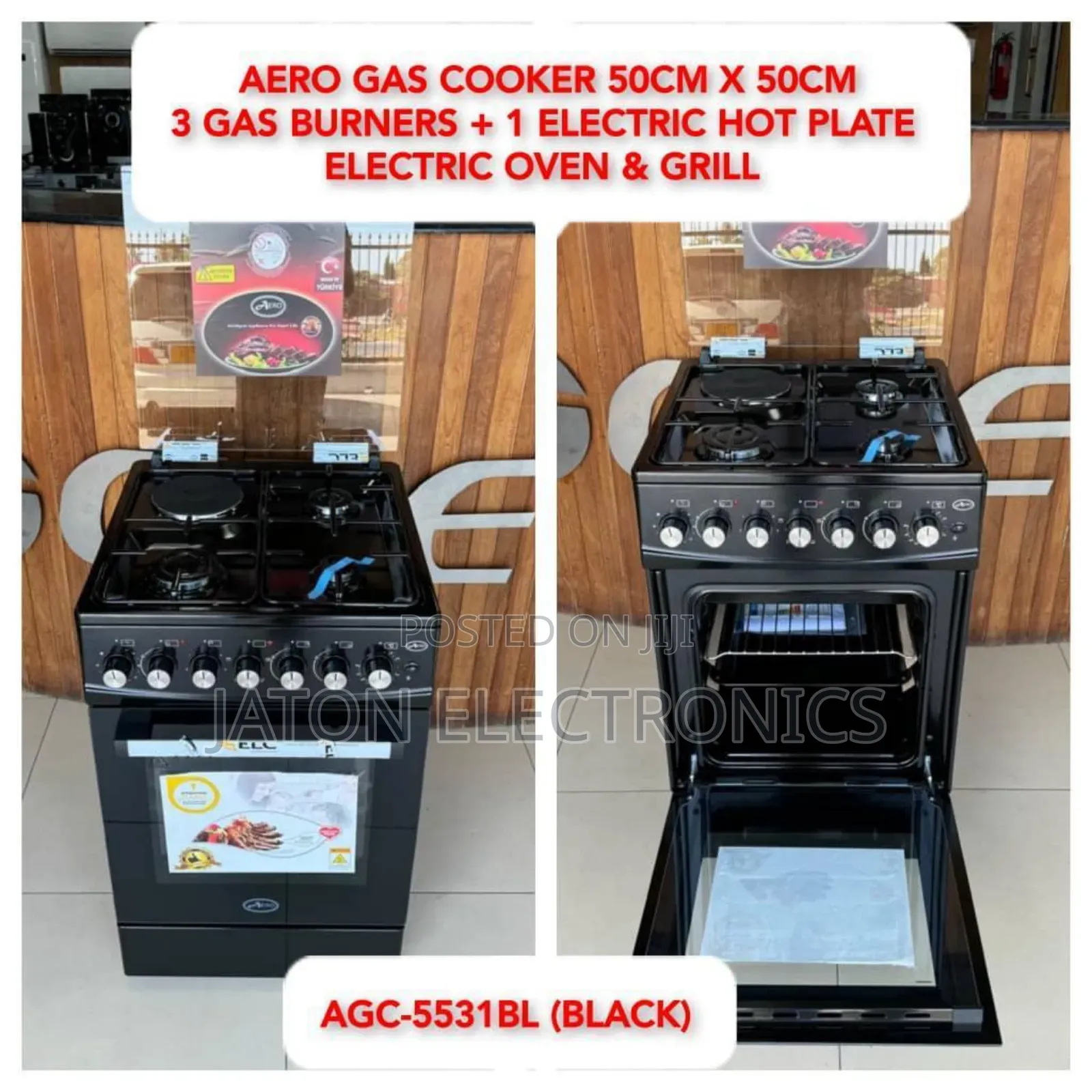 Aero Gas Cooker 50*50 3g+1e