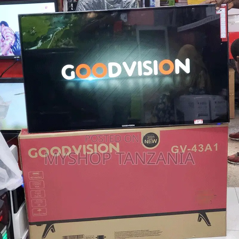 Goodvision 43 Inch Led Television, Double With Bluetooth