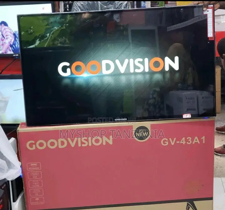 Goodvision 43 Inch Led Television, Double With Bluetooth