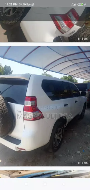 Toyota Land Cruiser Prado 2014 White