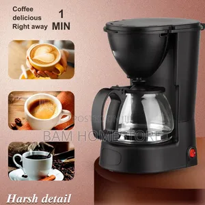 Drip Coffee Maker With Filter 6 Cups