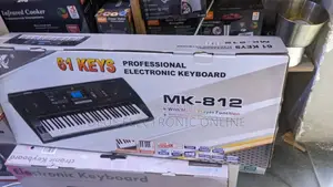 Electric Keyboard Mk-812 With Stand Without Midi