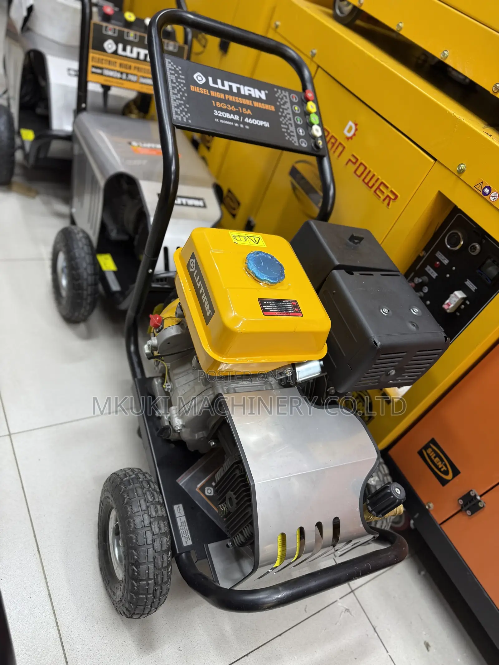 Gasolein High Pressure Washer Psi 4600 Available