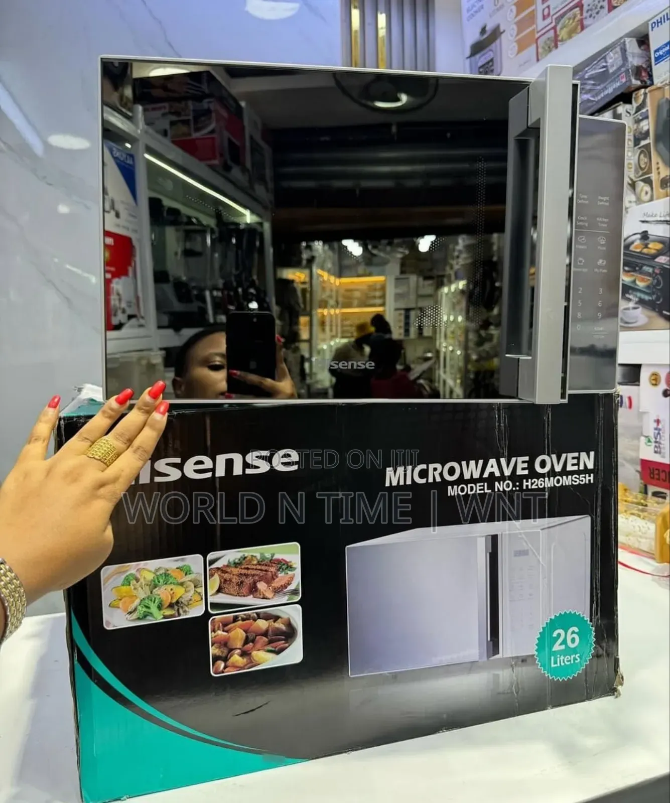 Hisense 26l Automatic Microwave Oven | H26moms5h
