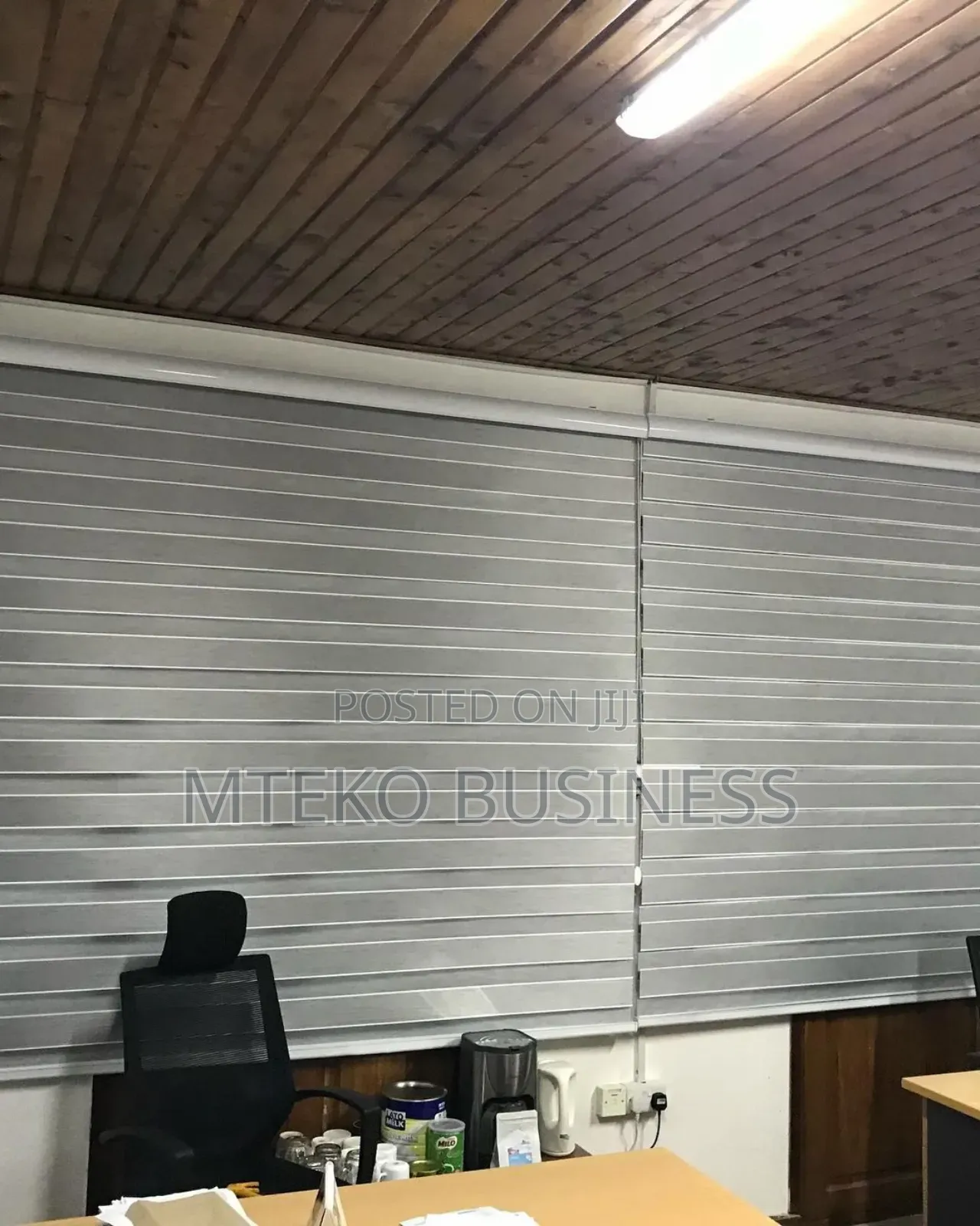 Zebra Blinds Curtains for Office
