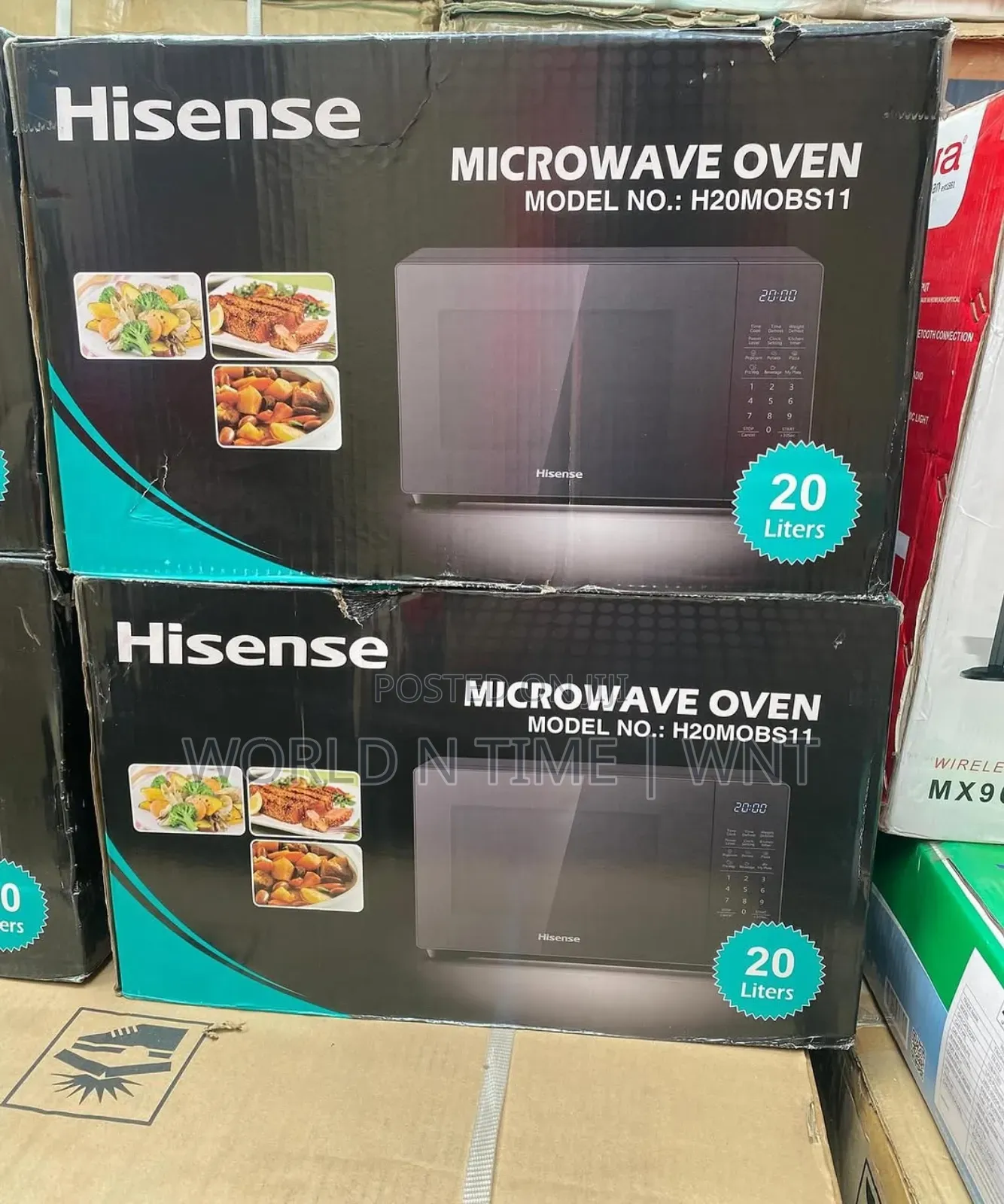 Hisense 20l Black Automatic Microwave | H20mobs11