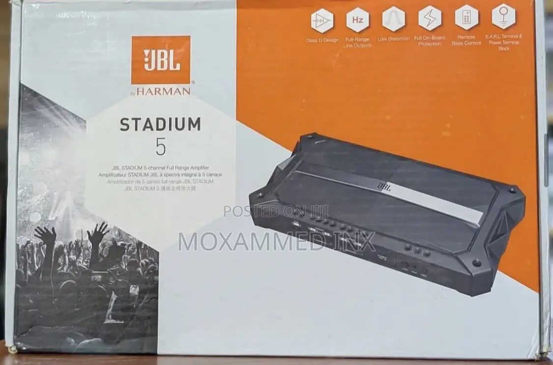 JBL Stadium 5-Channel Fulli Range Amplifier