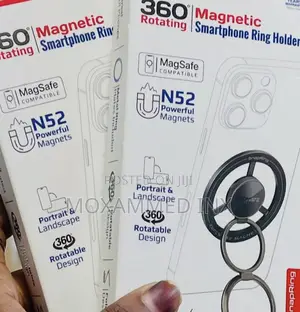 360 Magnetic Rotating Smartphone Ring Holder