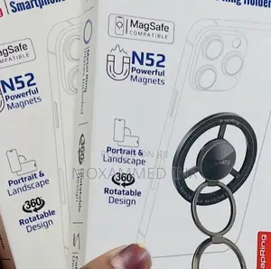 360 Magnetic Rotating Smartphone Ring Holder