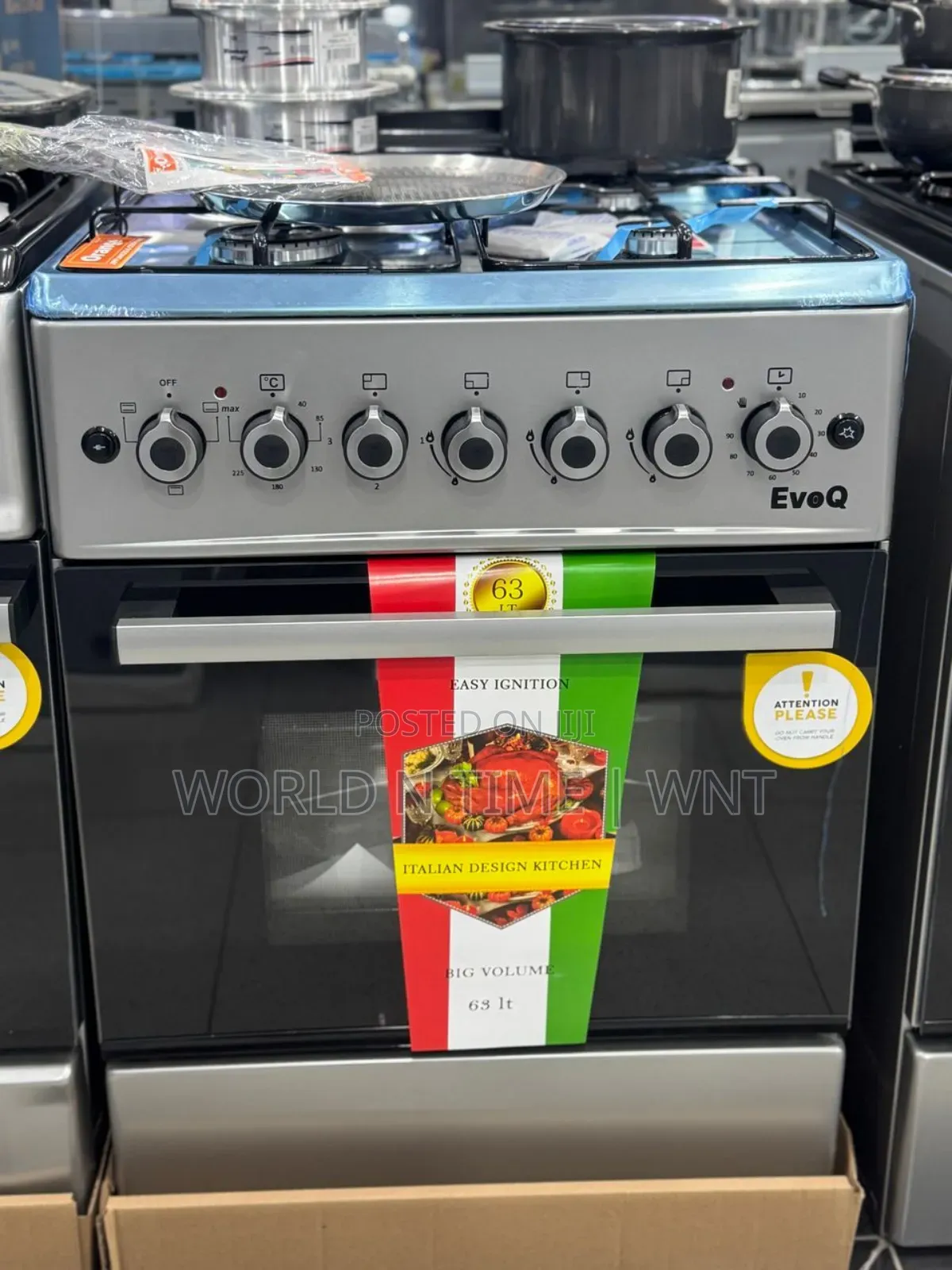 Evoq 60" Cooker 3gas 1electric With Electric Oven