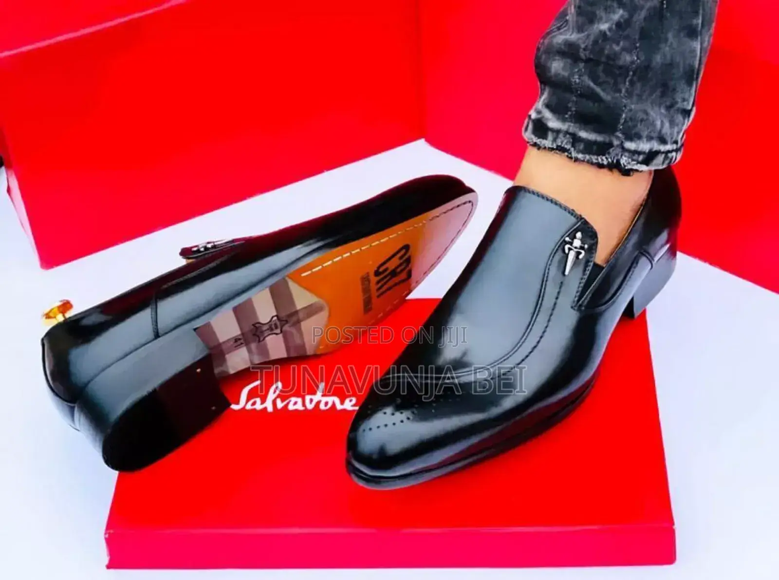Black Leather Shoes