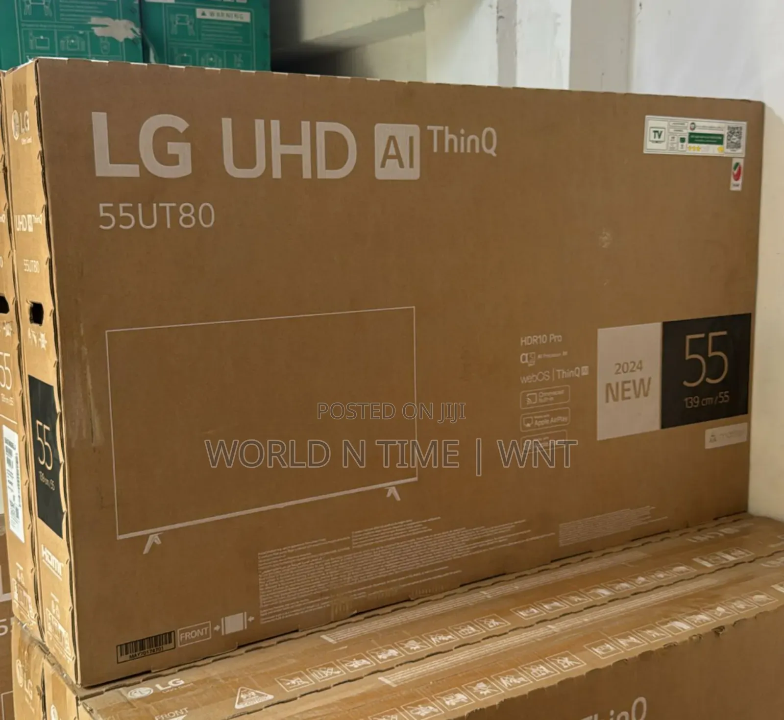 Lg 80 Series 55" Ut80 Alexa Built-In, Uhd Smart Tv 2024