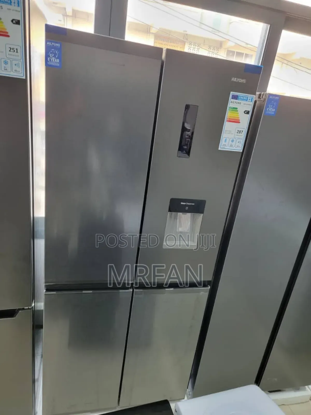 Ailyons 4 Doors Fridge 431l New Friji
