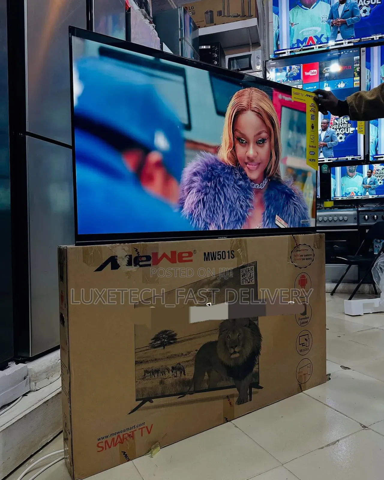 Mewe 50" Smart Tv
