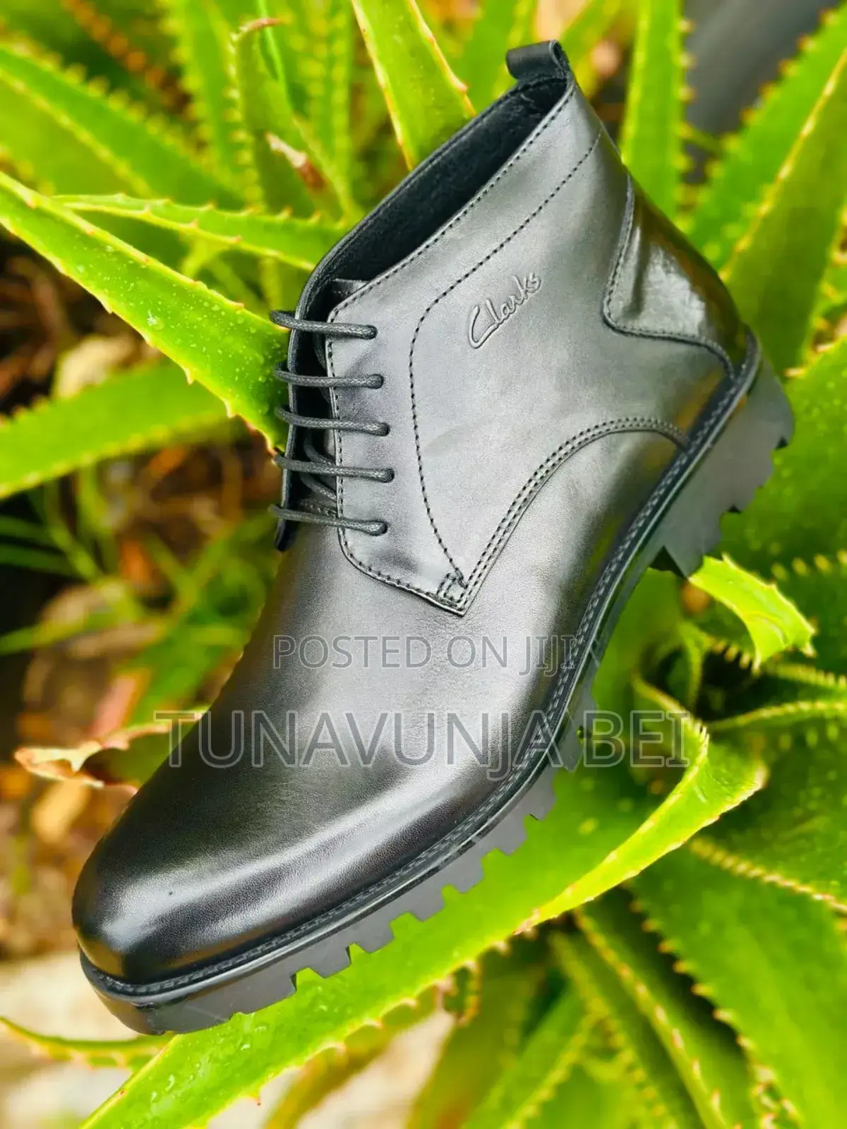 Black Clarks Boot