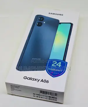 New Samsung Galaxy A06 128 GB Black