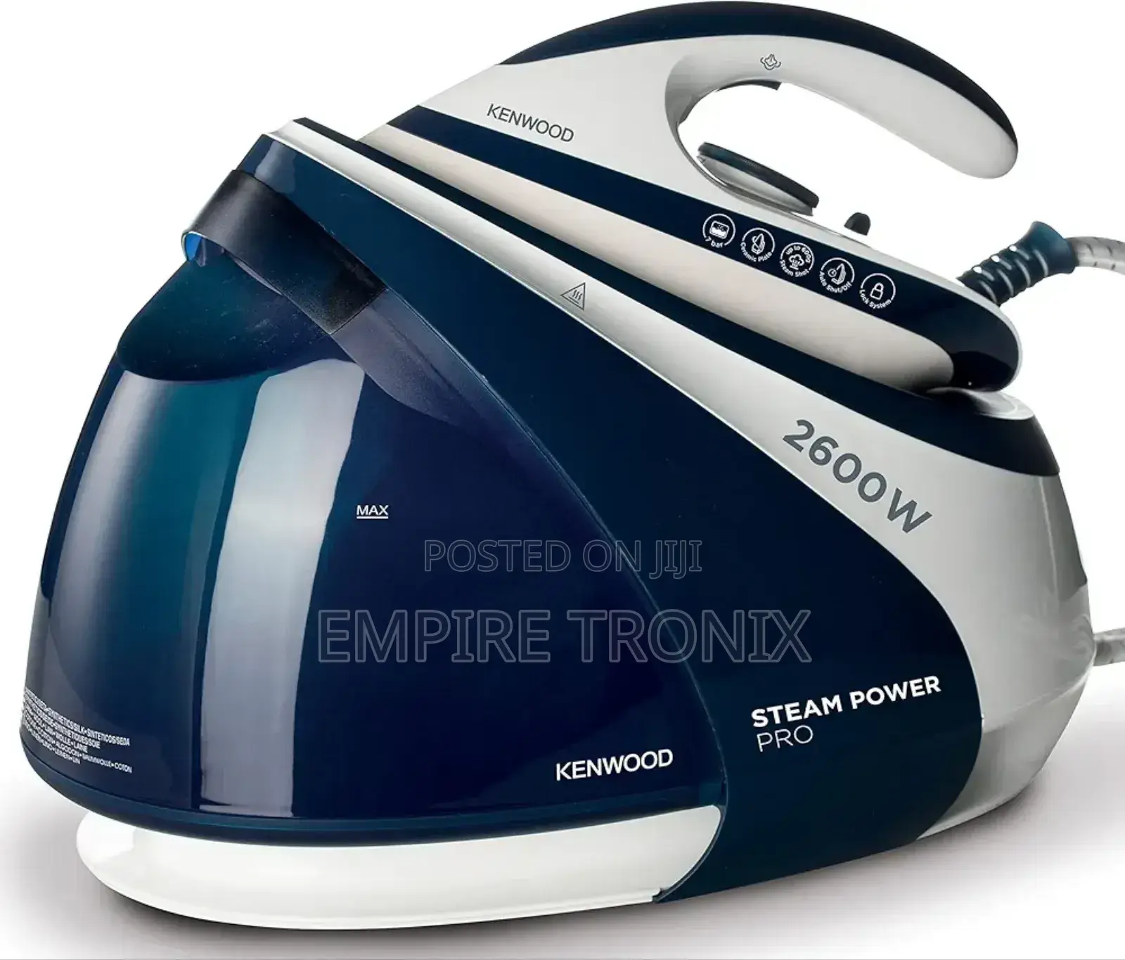 Kenwood Ssp70.000wb 2600w Steam Iron Station,