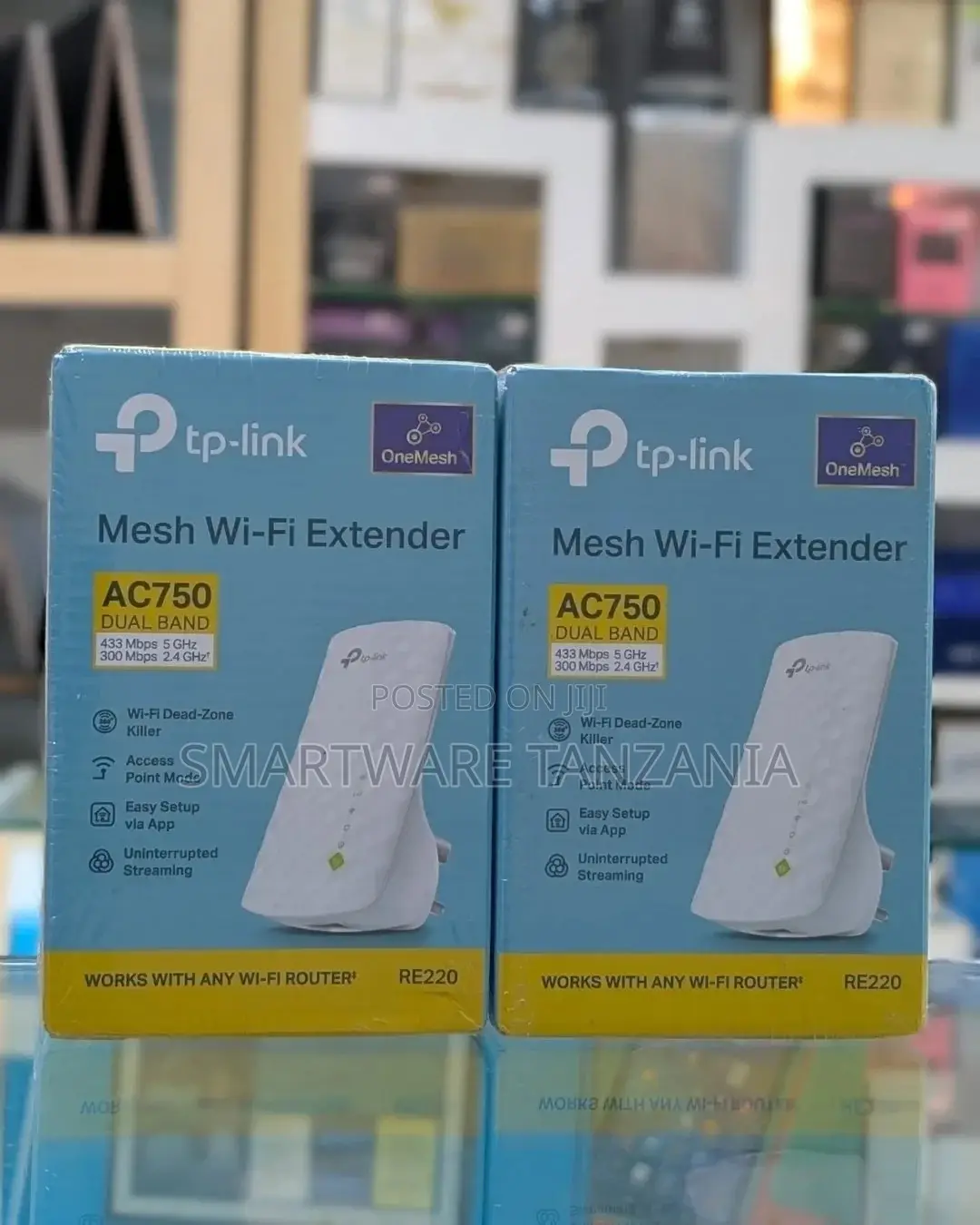 Ac750 Mesh Wi-fi Extender Internet Booster 433mbps Capable