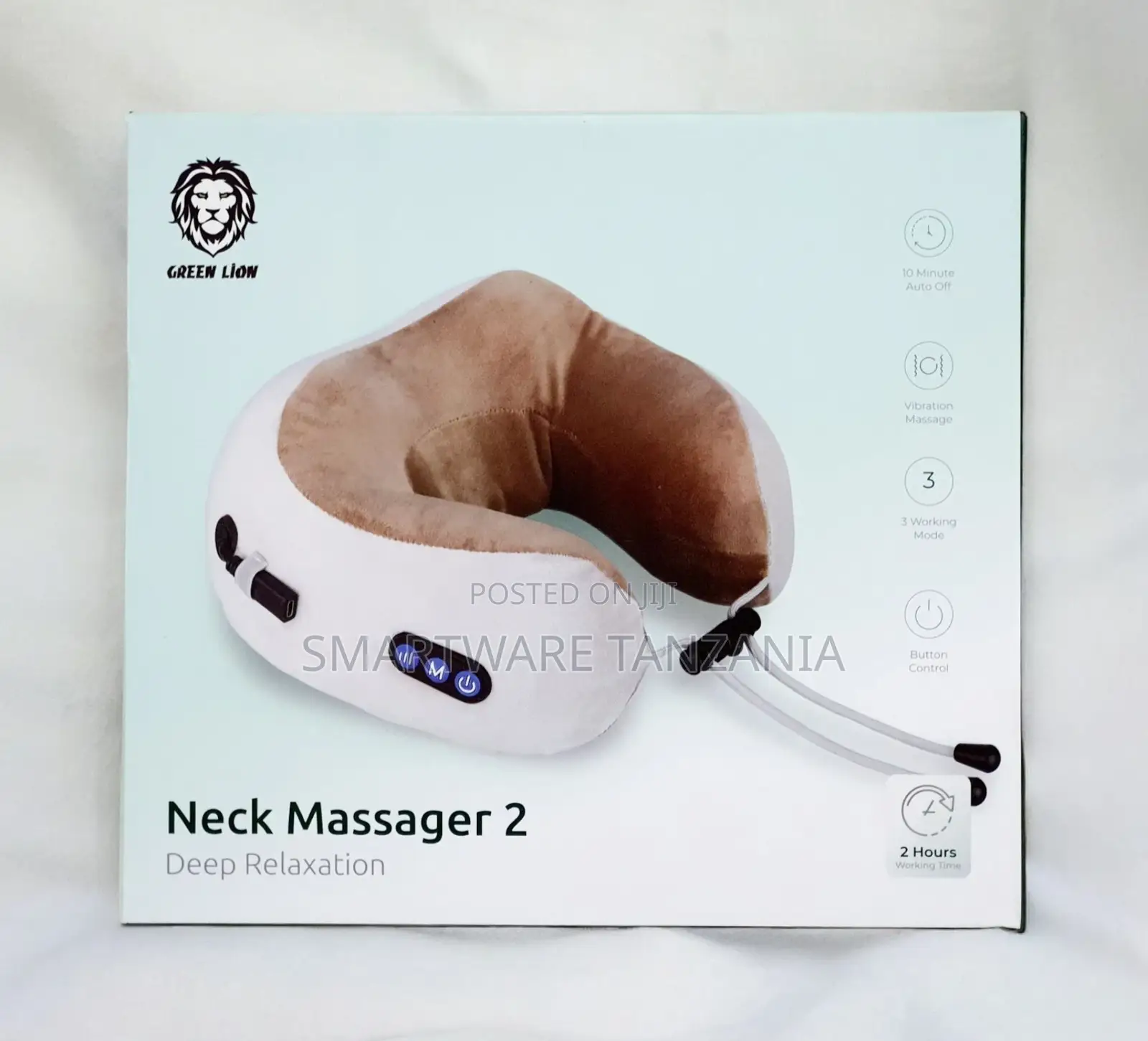 Shiatsu Neck Massage Pillow Shoulder Cervical Pain Relief