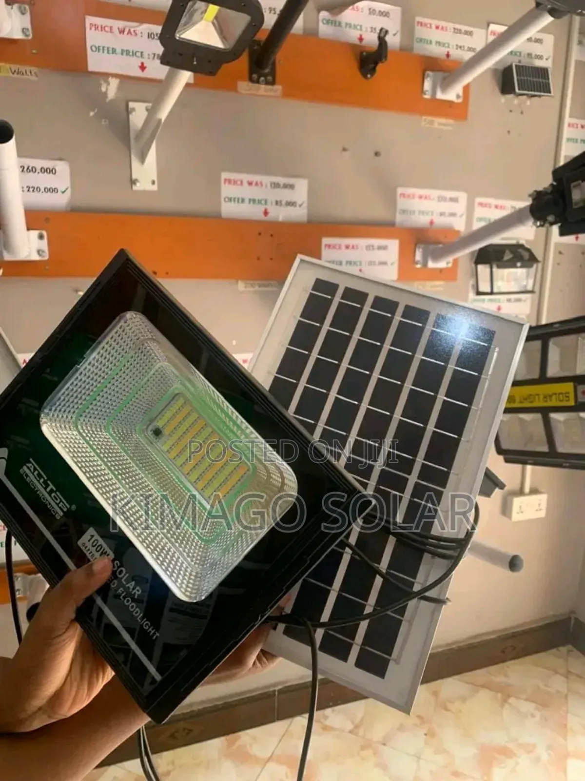 Get a 200w Solar Light to Use Indoors or Outdoors