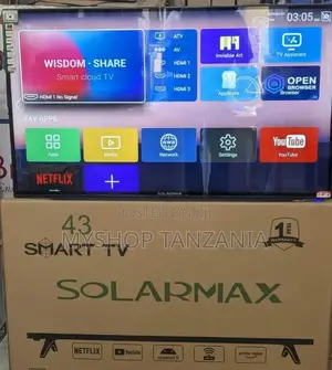 Solarmax 43 Inch Smart Television With Bluetooth