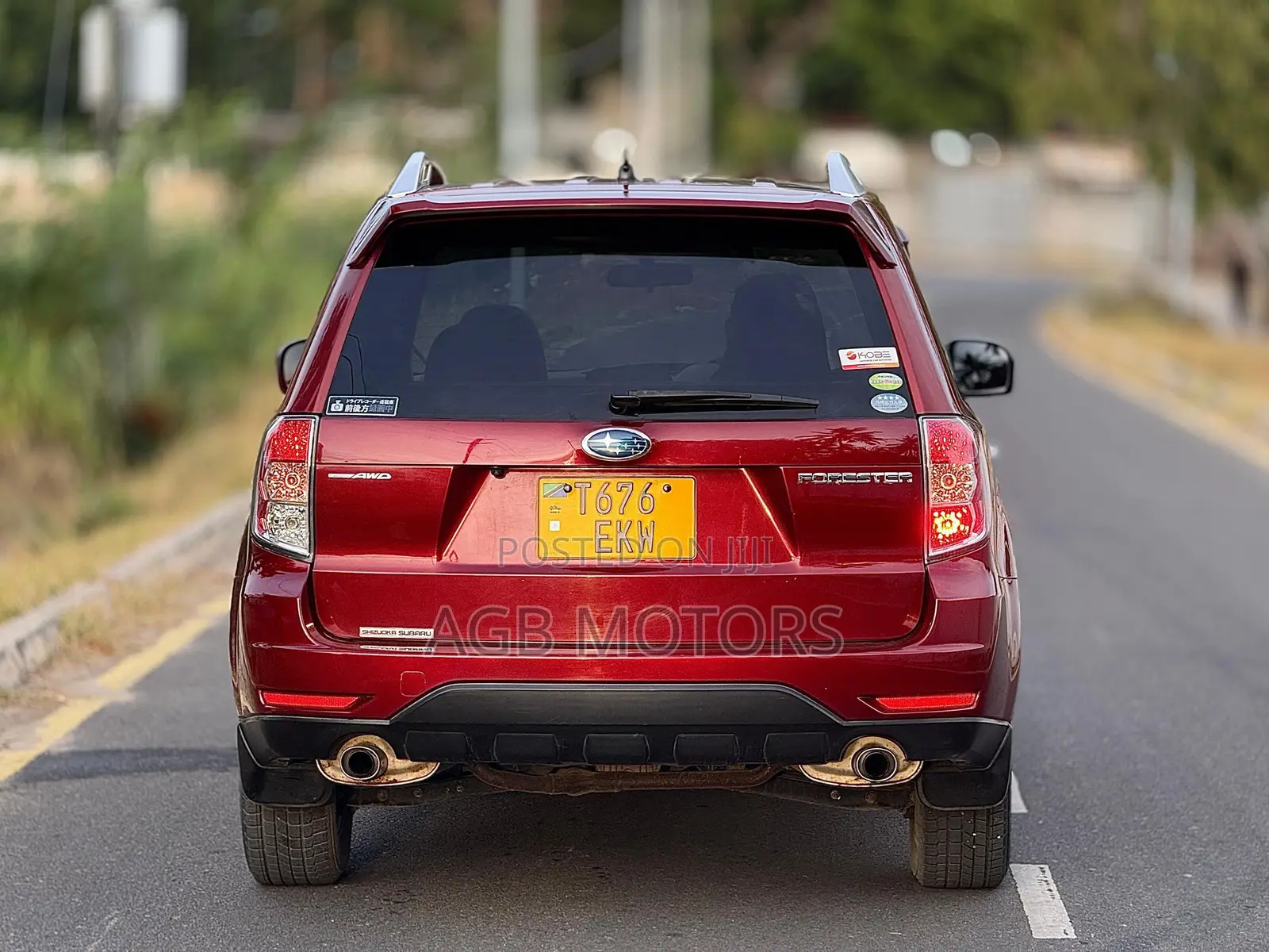 Subaru Forester 2011 Burgundy
