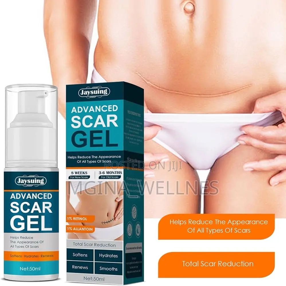 Jaysuing Advanced Scar Gel for Both New and Old Scars