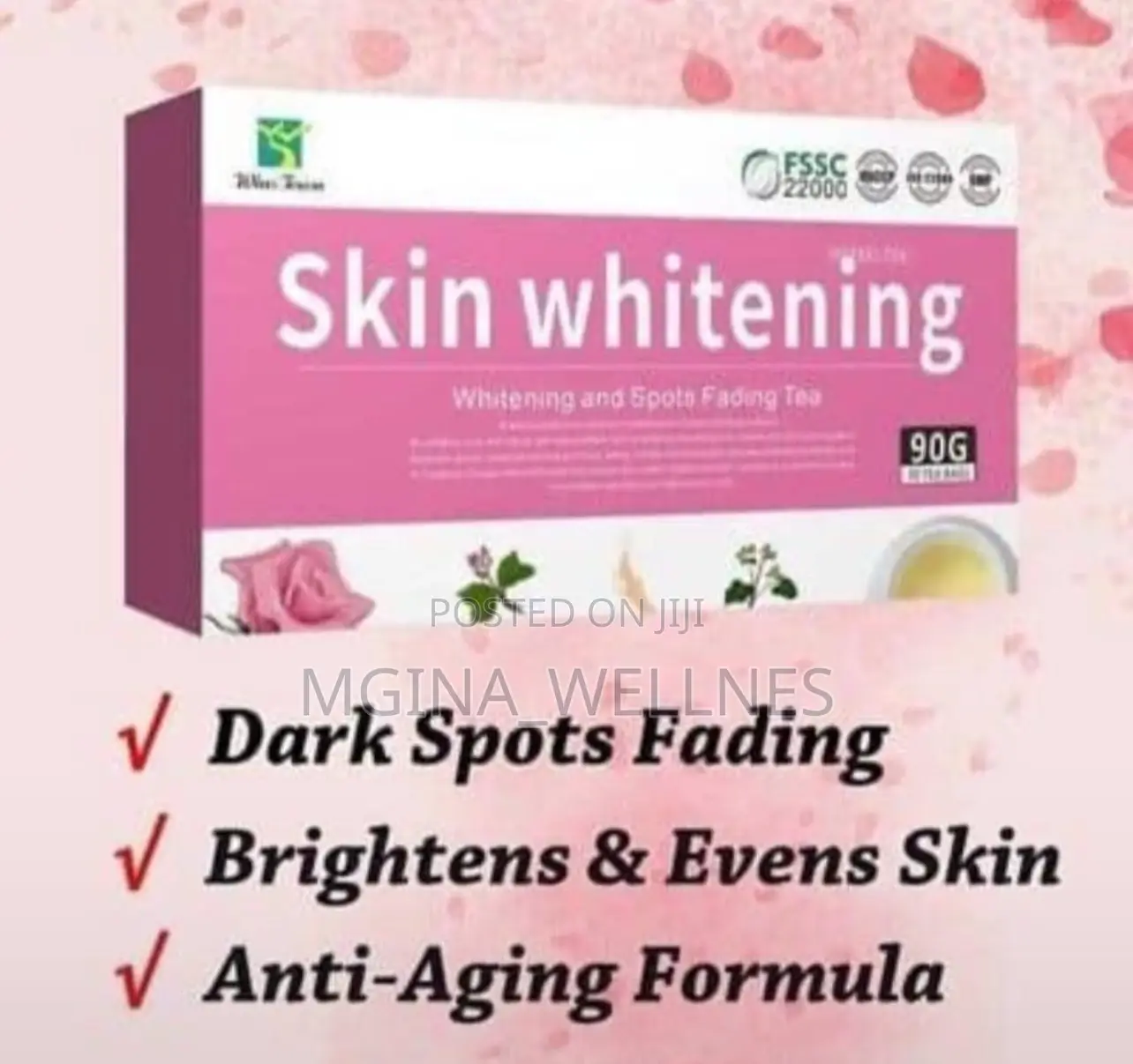 Skin Whitening and Spots Fading Tea, Improve Endocrine