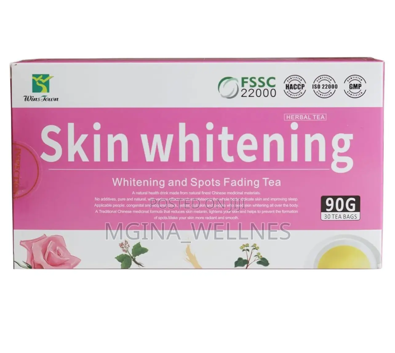 Skin Whitening and Spots Fading Tea, Improve Endocrine