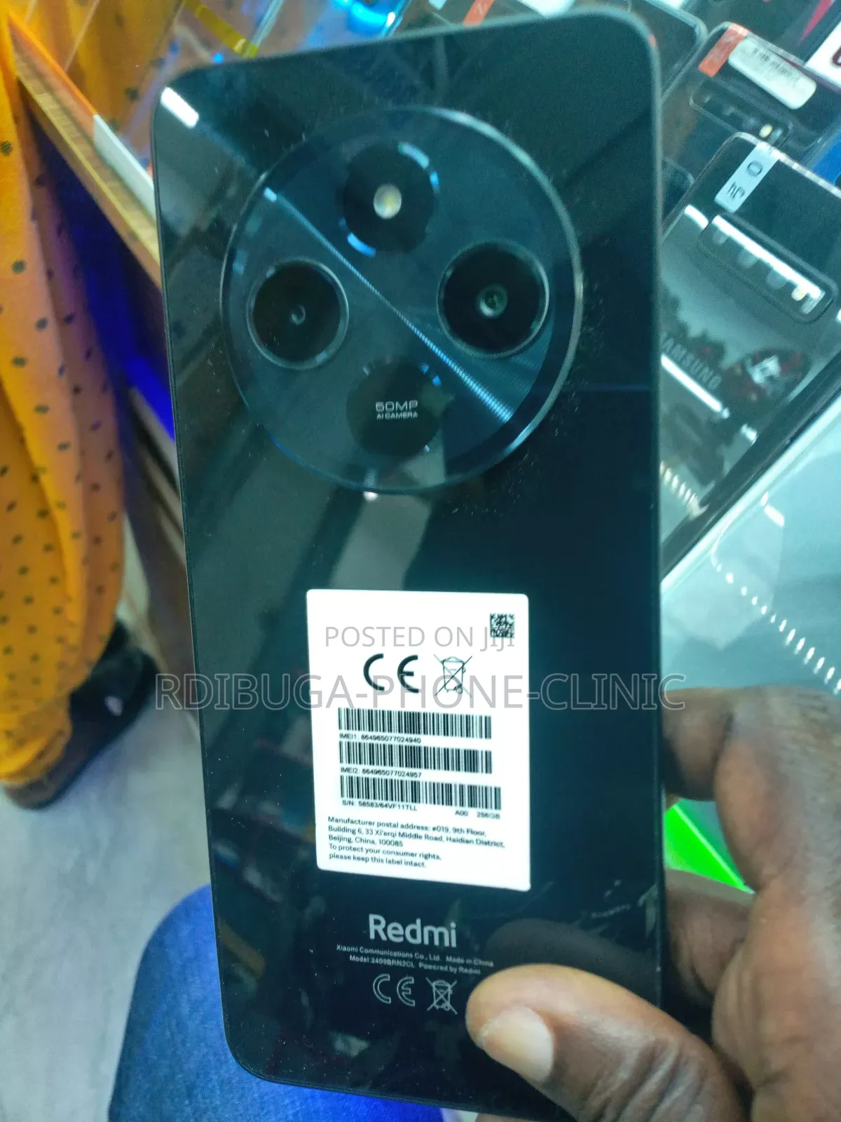 New Xiaomi Redmi 14C 256 GB Black